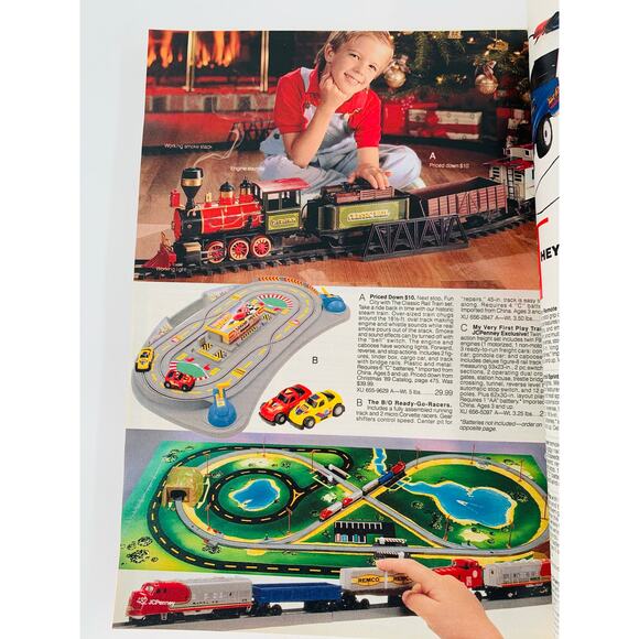 JCPenny Catalog Christmas 1990 Gift Book Remote Control Toys Holiday Fashion Fun - Picture 3 of 10